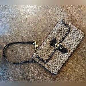 Vintage Coach Wristlet